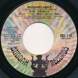 Vik Venus Moonflight / Everybody's On Strike USED VINYL 7INCH 45 RPM SINGLE STYRENE