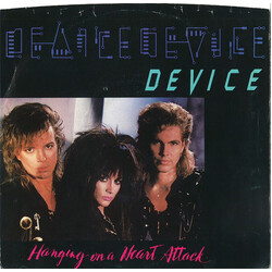 Device (2) Hanging On A Heart Attack USED VINYL 7INCH 45 RPM SINGLE STYRENE STEREO