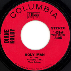 Diane Kolby Holy Man / Hallelujah, Baby USED VINYL 7INCH 45 RPM SINGLE STYRENE