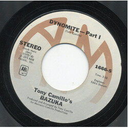 Tony Camillo's Bazuka Dynomite USED VINYL 7INCH 45 RPM SINGLE STYRENE