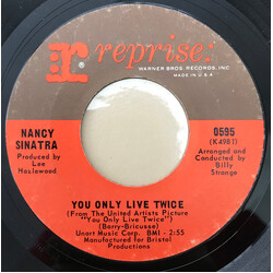 Nancy Sinatra / Nancy Sinatra & Lee Hazlewood You Only Live Twice / Jackson USED VINYL 7INCH 45 RPM SINGLE STYRENE