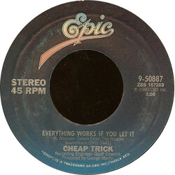Cheap Trick Everything Works If You Let It / Way Of The World VINYL 7" USED