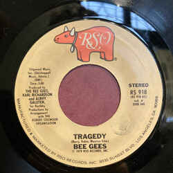 Bee Gees Tragedy USED VINYL 7INCH 45 RPM SINGLE STYRENE STEREO
