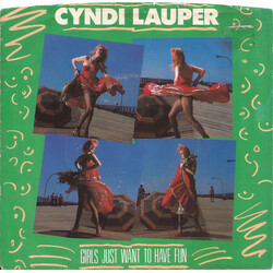 Cyndi Lauper Girls Just Want To Have Fun USED VINYL 7INCH 45 RPM SINGLE STYRENE