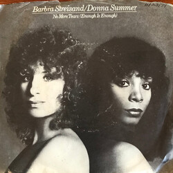 Barbra Streisand / Donna Summer No More Tears (Enough Is Enough) USED VINYL 7INCH 45 RPM SINGLE STYRENE