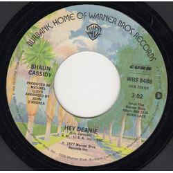 Shaun Cassidy Hey Deanie / Strange Sensation USED VINYL 7INCH SINGLE STYRENE