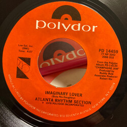 Atlanta Rhythm Section Imaginary Lover USED VINYL 7INCH 45 RPM SINGLE STYRENE