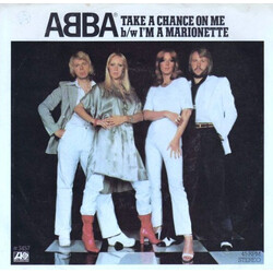 ABBA Take A Chance On Me / I'm A Marionette USED VINYL 7INCH 45 RPM SINGLE STYRENE