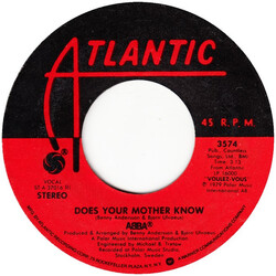 ABBA Does Your Mother Know USED VINYL 7INCH 45 RPM SINGLE STYRENE