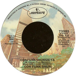 Con Funk Shun Confunkshunizeya / Who Has The Time USED VINYL 7INCH 45 RPM SINGLE STYRENE