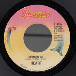 Heart Straight On USED VINYL 7INCH 45 RPM SINGLE STYRENE
