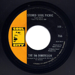 The Fifth Dimension Stoned Soul Picnic VINYL 7" USED