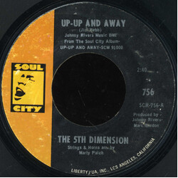 The Fifth Dimension Up-Up And Away USED VINYL 7INCH 45 RPM SINGLE STYRENE