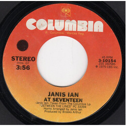 Janis Ian At Seventeen USED VINYL 7INCH 45 RPM SINGLE STYRENE