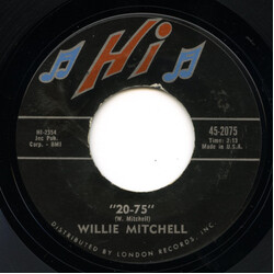 Willie Mitchell 20-75 / Secret Home USED VINYL 7INCH 45 RPM SINGLE STYRENE