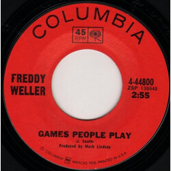 Freddy Weller Games People Play / Home USED VINYL 7INCH 45 RPM SINGLE STYRENE