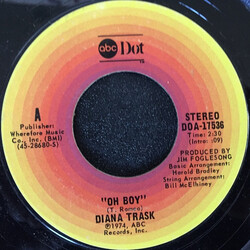 Diana Trask Oh Boy USED VINYL 7INCH 45 RPM SINGLE STYRENE