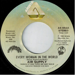 Air Supply Every Woman In The World USED VINYL 7INCH 45 RPM SINGLE STYRENE