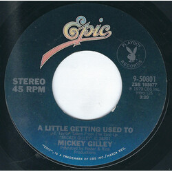 Mickey Gilley A Little Getting Used To USED VINYL 7INCH 45 RPM SINGLE STYRENE