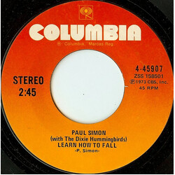 Paul Simon / The Dixie Hummingbirds Loves Me Like A Rock USED VINYL 7INCH 45 RPM SINGLE STYRENE STEREO