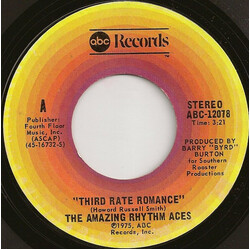 The Amazing Rhythm Aces Third Rate Romance / Mystery Train USED VINYL 7INCH 45 RPM SINGLE STYRENE