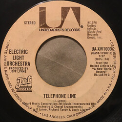 Electric Light Orchestra Telephone Line USED VINYL 7INCH 45 RPM SINGLE STYRENE STEREO