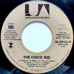 War The Cisco Kid USED VINYL 7INCH 45 RPM SINGLE STYRENE