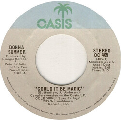 Donna Summer Could It Be Magic USED VINYL 7INCH 45 RPM SINGLE STYRENE