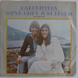 Carpenters We've Only Just Begun USED VINYL 7INCH 45 RPM SINGLE STYRENE STEREO