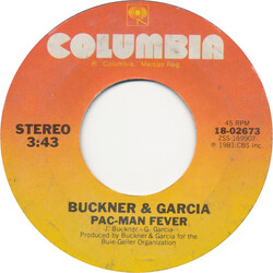 Buckner & Garcia Pac-Man Fever USED VINYL 7INCH 45 RPM SINGLE STYRENE STEREO