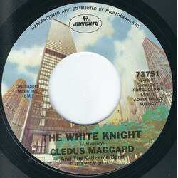 Cledus Maggard & The Citizen's Band The White Knight USED VINYL 7INCH 45 RPM SINGLE STYRENE