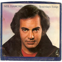 Neil Diamond Yesterday's Songs USED VINYL 7INCH 45 RPM SINGLE STYRENE