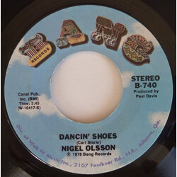 Nigel Olsson Dancin' Shoes / Living In A Fantasy USED VINYL 7INCH SINGLE STYRENE STEREO