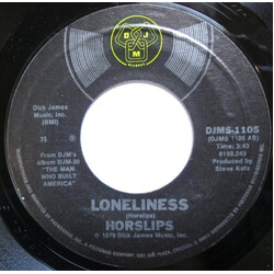 Horslips Loneliness USED VINYL 7INCH 45 RPM SINGLE STYRENE