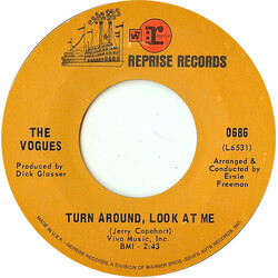 The Vogues Turn Around, Look At Me USED VINYL 7INCH 45 RPM SINGLE STYRENE