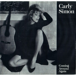 Carly Simon Coming Around Again USED VINYL 7INCH 45 RPM SINGLE STYRENE STEREO