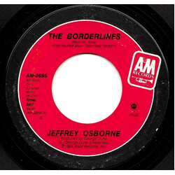 Jeffrey Osborne The Borderlines USED VINYL 7INCH 45 RPM SINGLE STYRENE