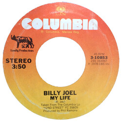 Billy Joel My Life USED VINYL 7INCH 45 RPM SINGLE
