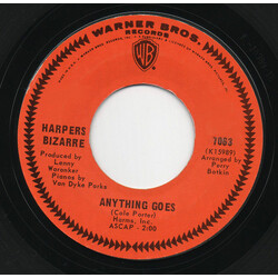 Harpers Bizarre Anything Goes USED VINYL 7INCH 45 RPM SINGLE