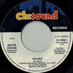 Walter Jackson Feelings / Words (Are Impossible) USED VINYL 7INCH 45 RPM SINGLE STYRENE STEREO