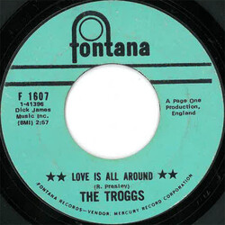 The Troggs Love Is All Around USED VINYL 7INCH SINGLE 45 RPM