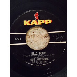 Louis Armstrong Hello, Dolly!/A Lot Of Livin' To Do USED VINYL 7INCH 45 RPM SINGLE