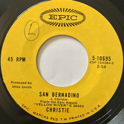 Christie San Bernadino USED VINYL 7INCH SINGLE 45 RPM
