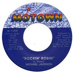 Michael Jackson Rockin' Robin USED VINYL 7INCH 45 RPM SINGLE