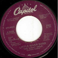 Little River Band The Night Owls USED VINYL 7INCH SINGLE STEREO