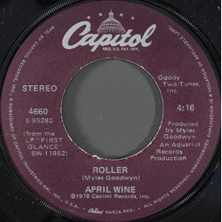 April Wine Roller USED VINYL 7INCH 45 RPM SINGLE