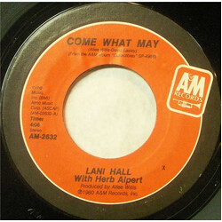 Lani Hall / Herb Alpert Come What May USED VINYL 7INCH 45 RPM SINGLE