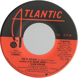 Club House Do It Again (Medley With Billie Jean) / Infusion USED VINYL 7INCH 45 RPM
