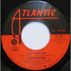 Bette Midler Tragedy / Old Cape Cod USED VINYL 7INCH 45 RPM