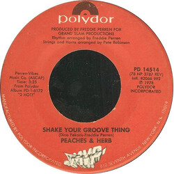 Peaches & Herb Shake Your Groove Thing USED VINYL 7INCH 45 RPM